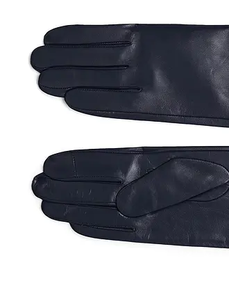 TOMMY HILFIGER | Gants en cuir | dunkelblau